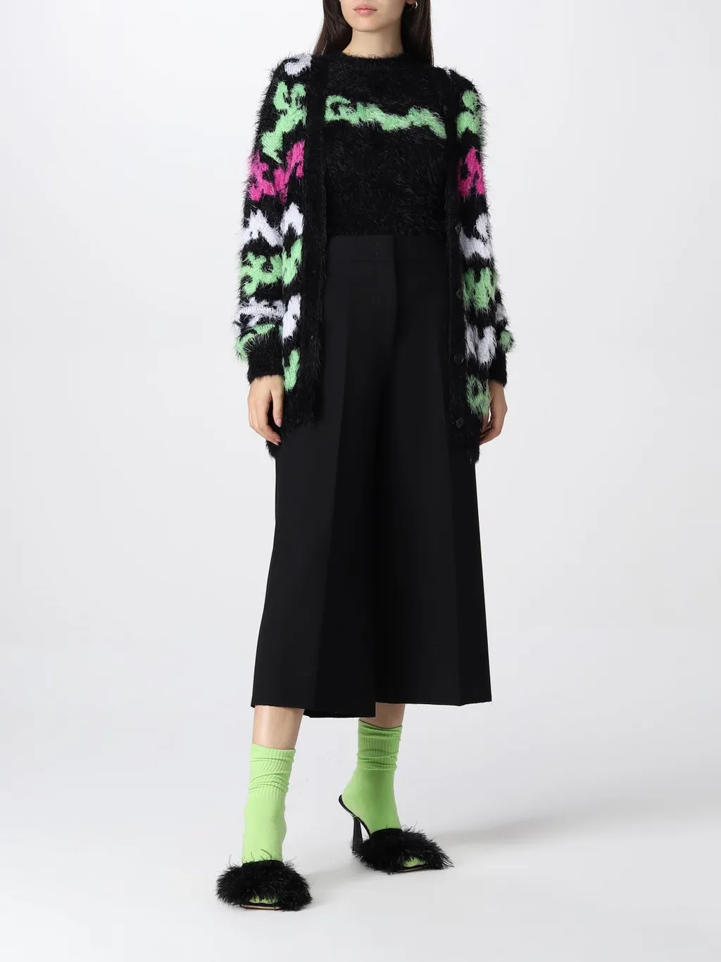 All-Over Logo Cardigan