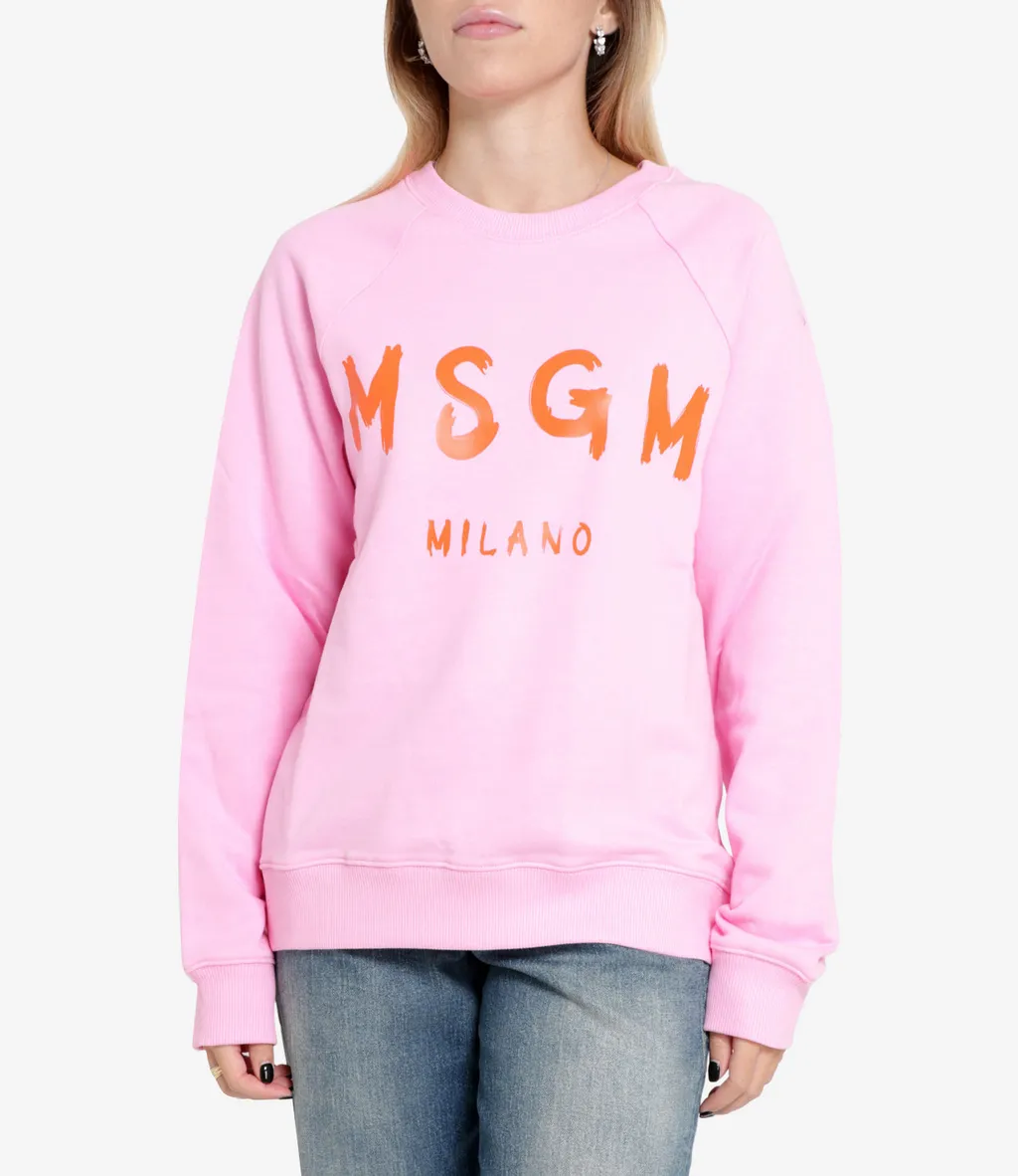 Logo-Print Detail Sweatshirt