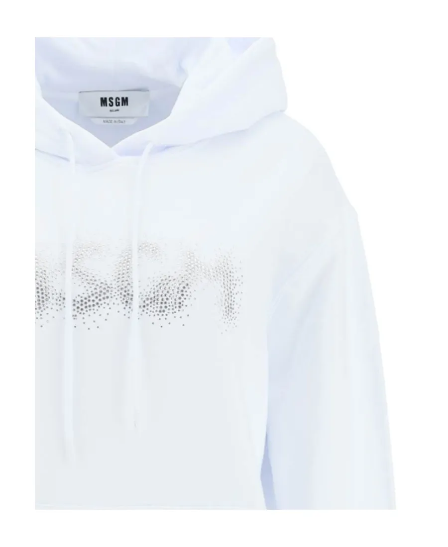Embellished Drawstring Hoodie