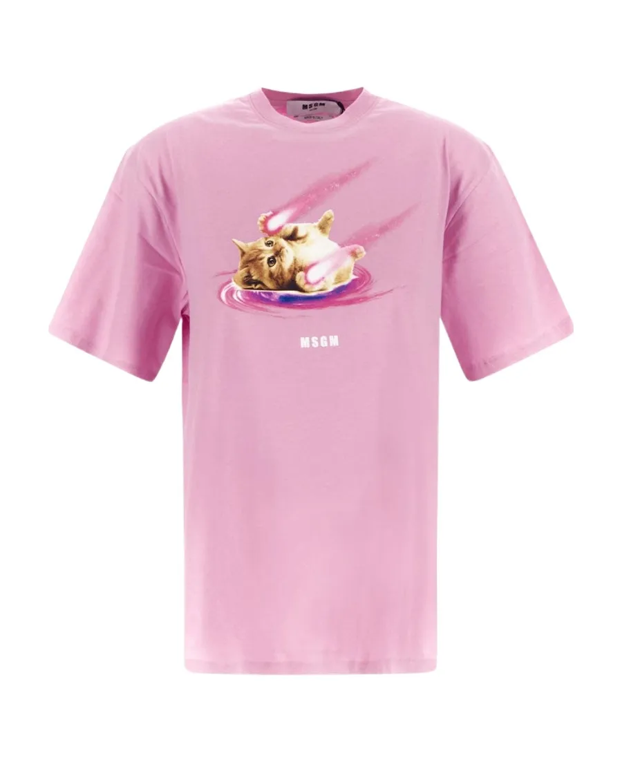 Graphic Printed Crewneck T-Shirt