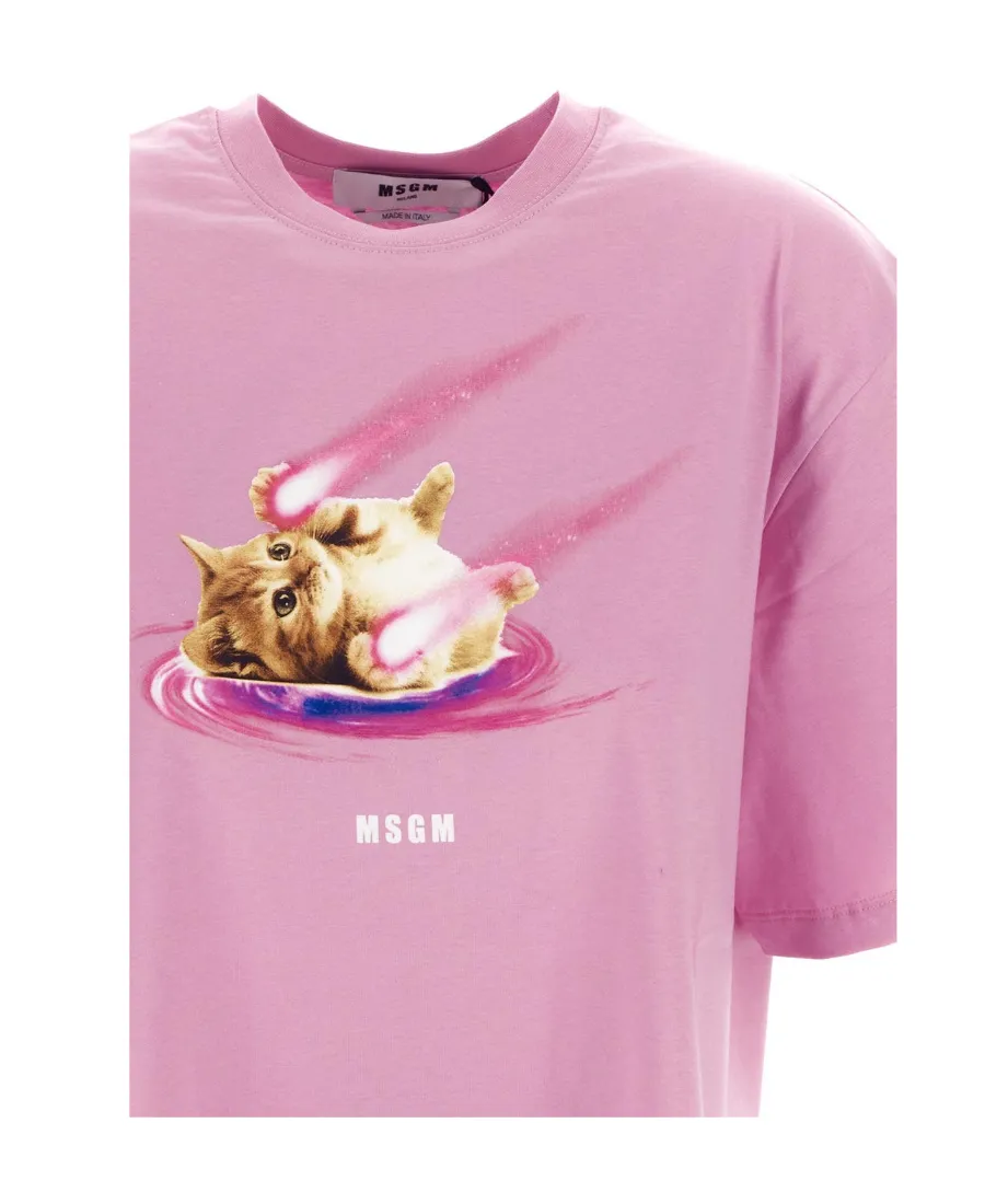 Graphic Printed Crewneck T-Shirt