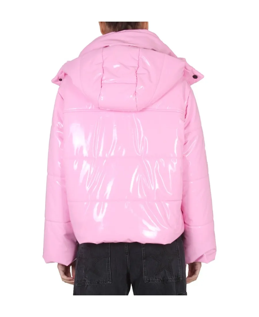 Logo Printed Padded Jacket