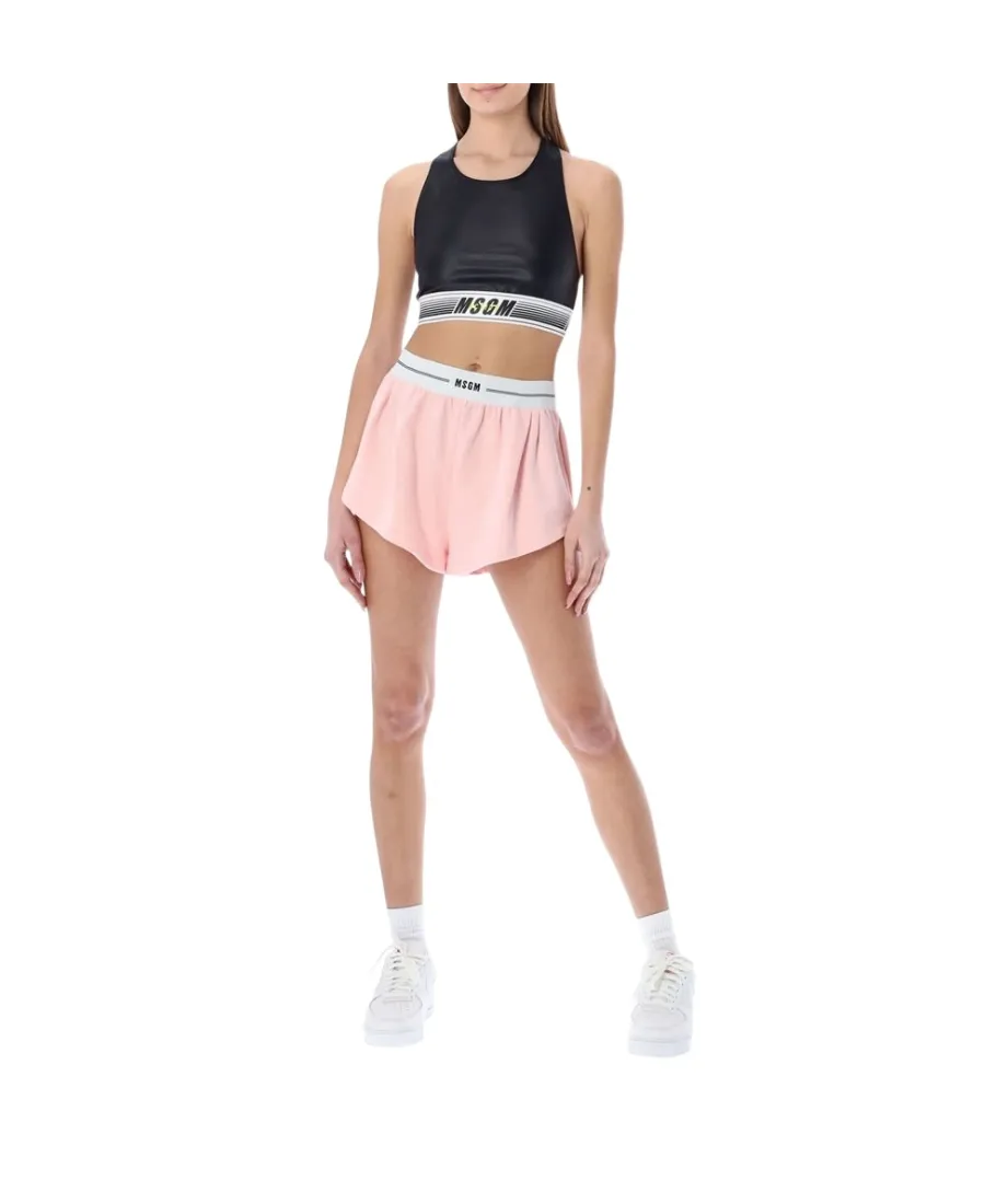 Logo Band Sport Top