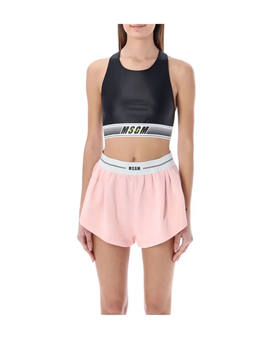 Logo Band Sport Top