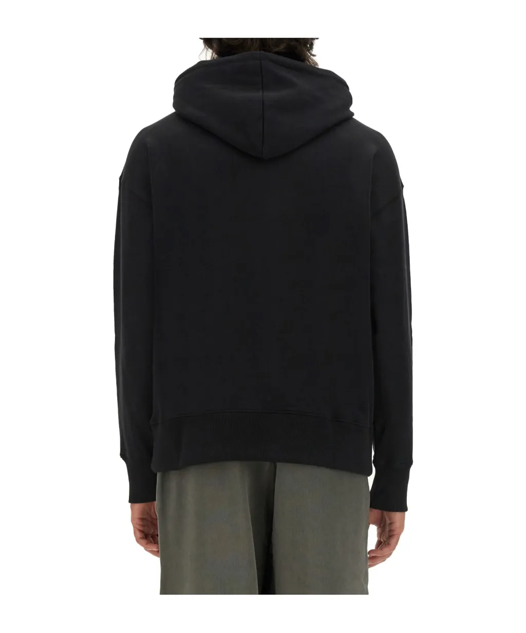 Logo Printed Drawstring Hoodie