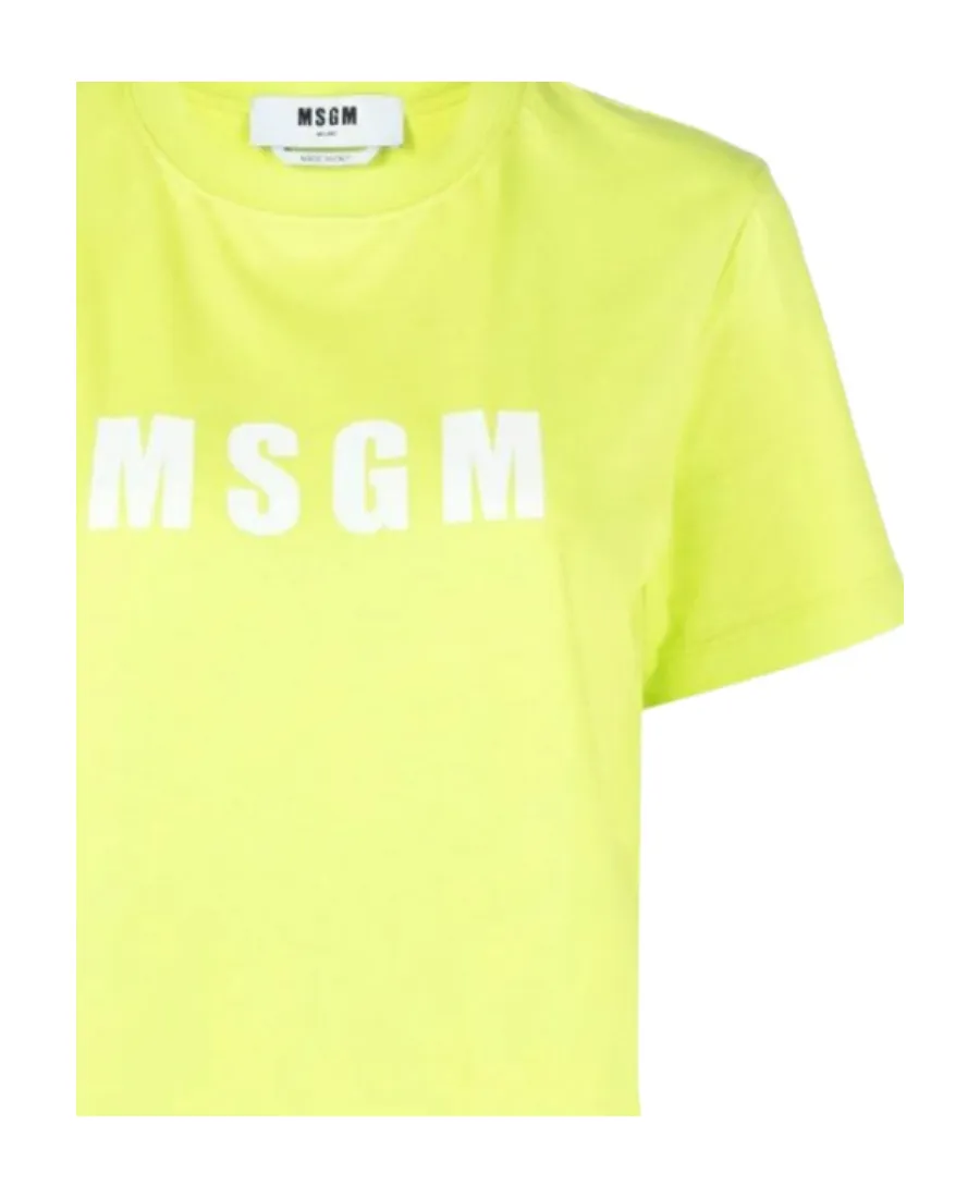 Logo Print Pattern Short-Sleeved T-Shirt