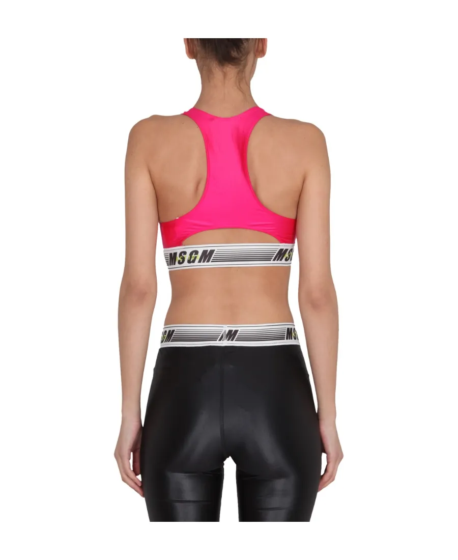 Logo Band Sport Top