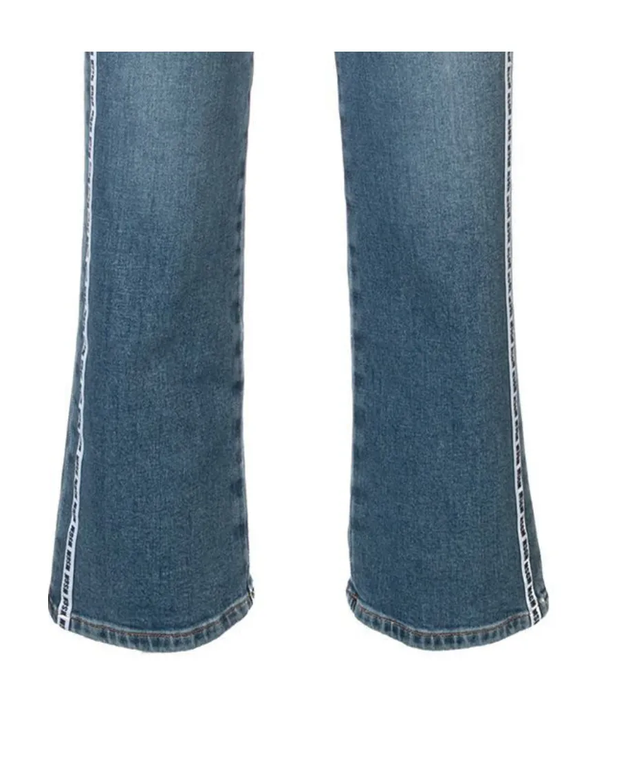 Logo Detail Jeans