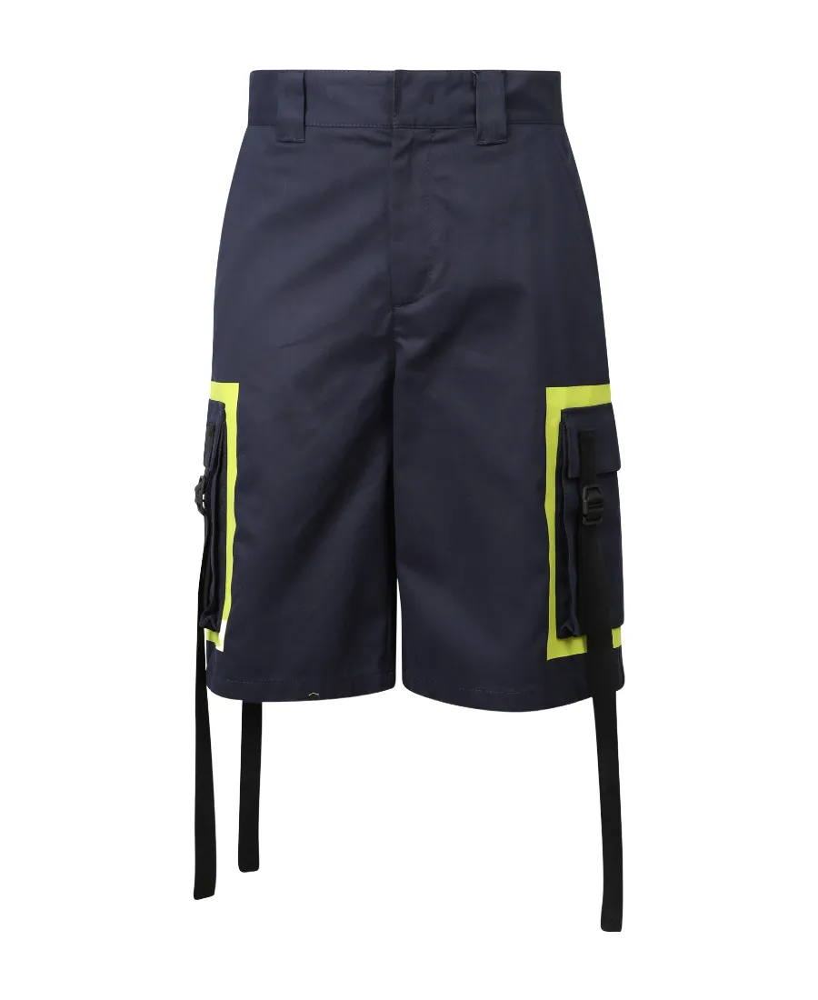 Tassel-Detail Knee-Length Shorts