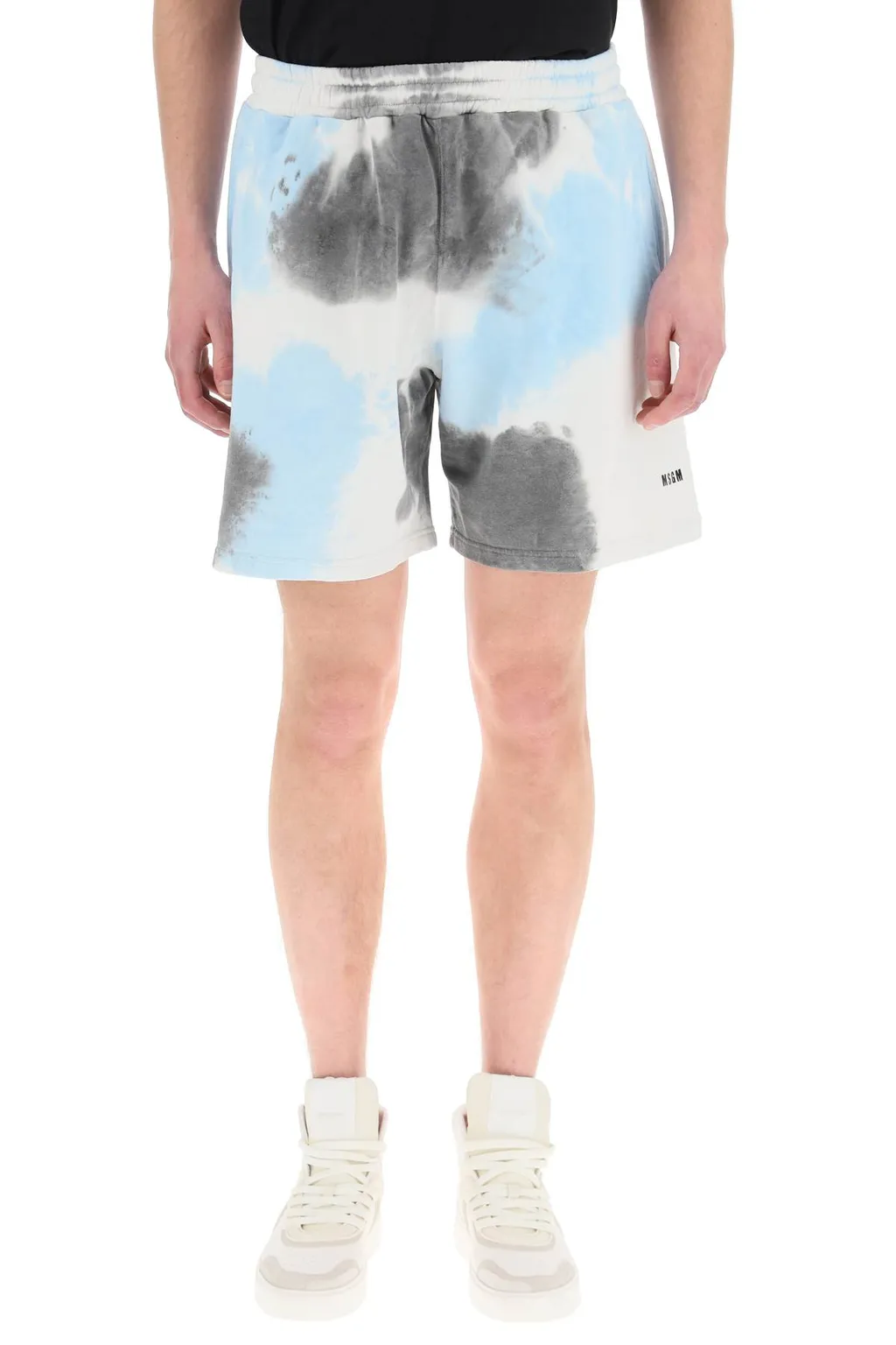 Tie-Dyed Sports Shorts