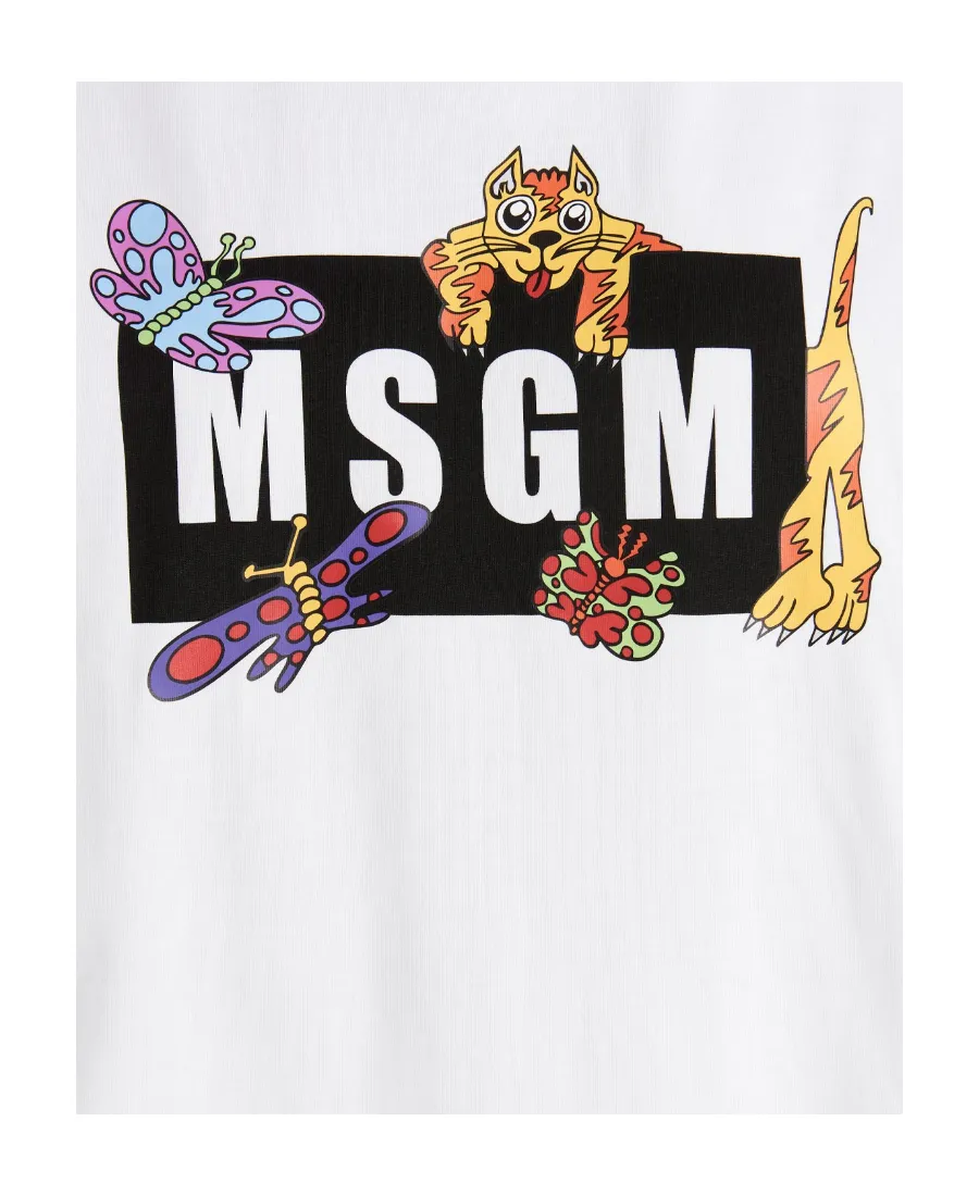 Logo Print Short Sleeve T-Shirt