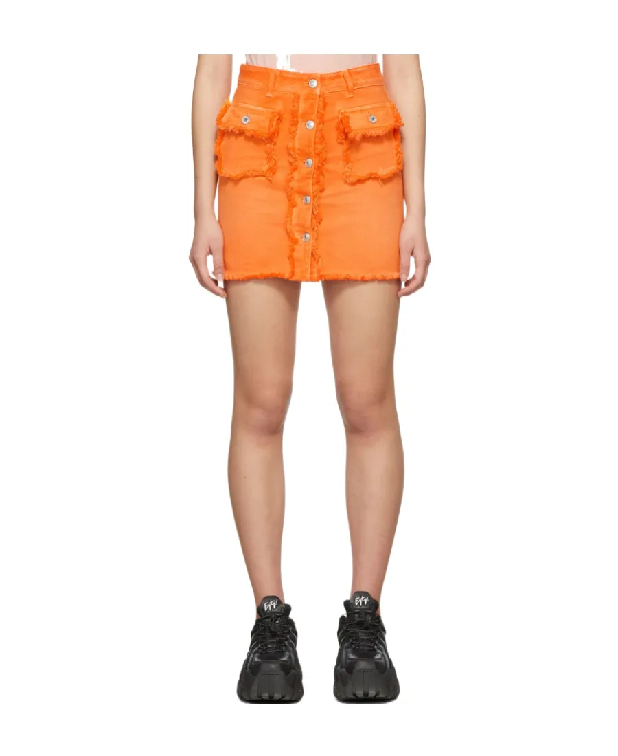 Logo Trimmed Skirt