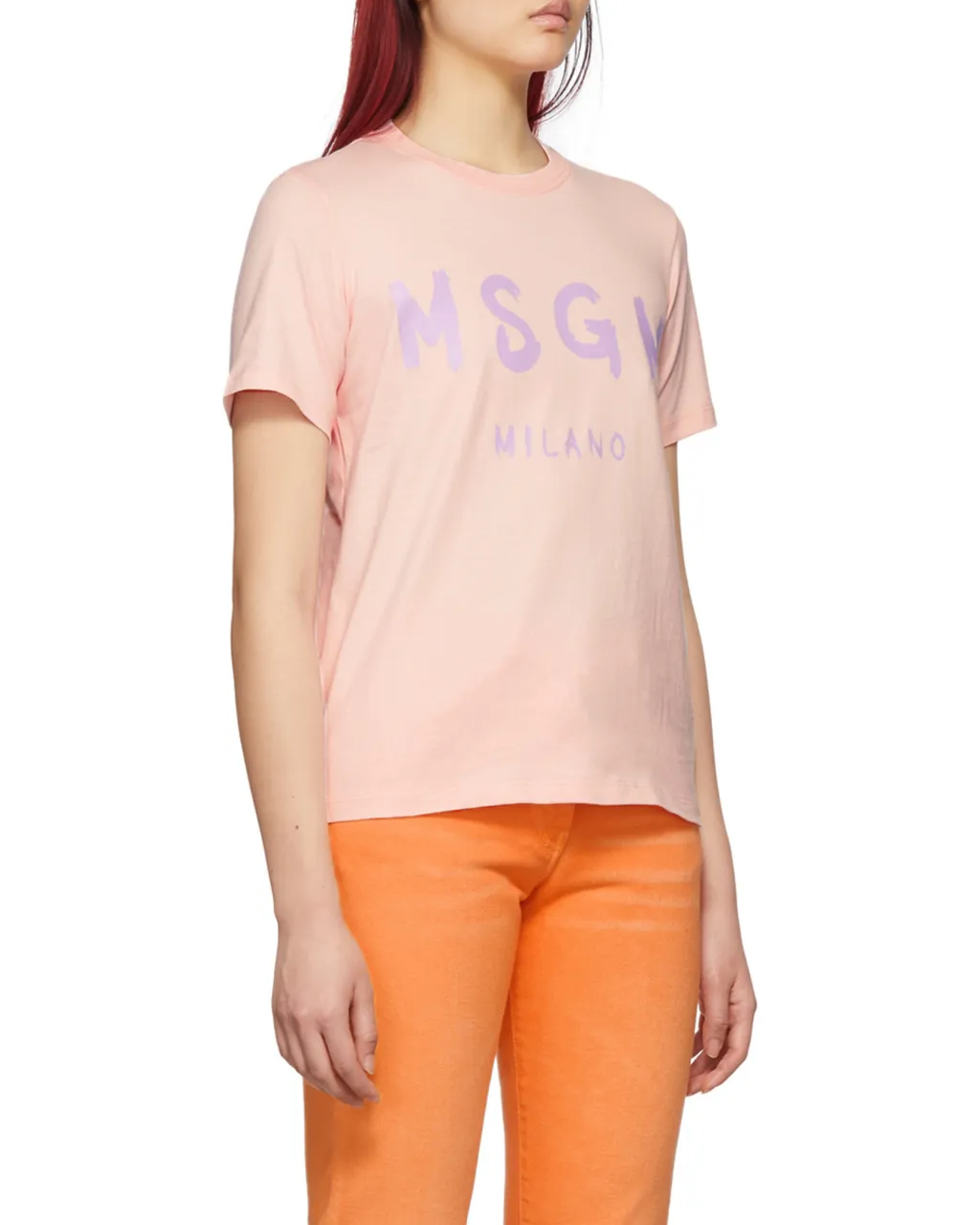 Brushstroke Logo-Print T-Shirt
