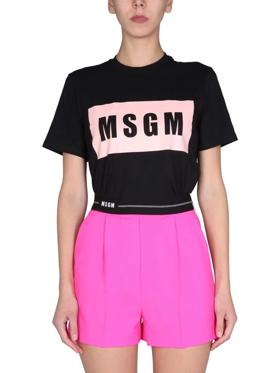 Logo-Print Crewneck T-Shirt