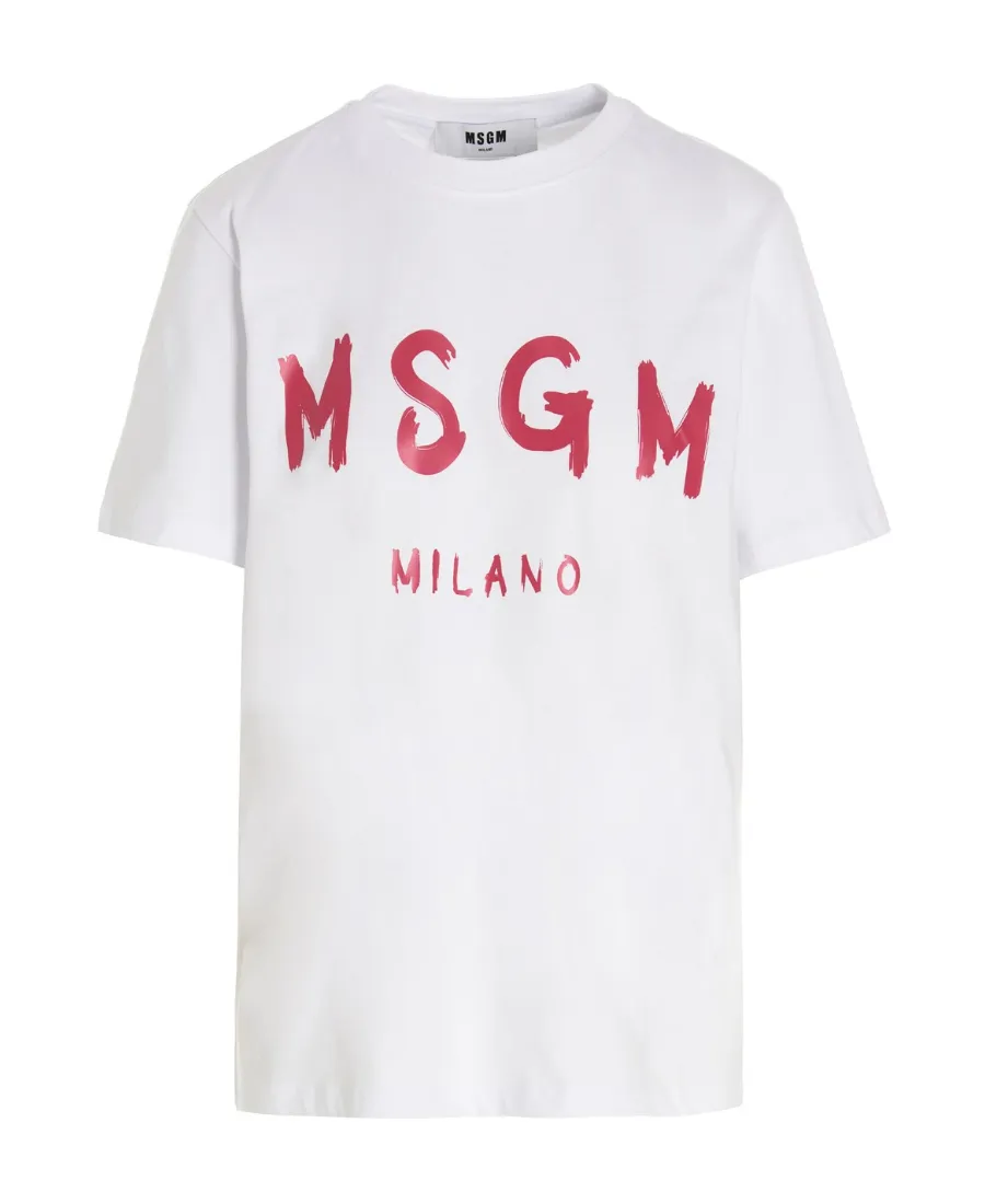 Logo Printed Crewneck T-Shirt