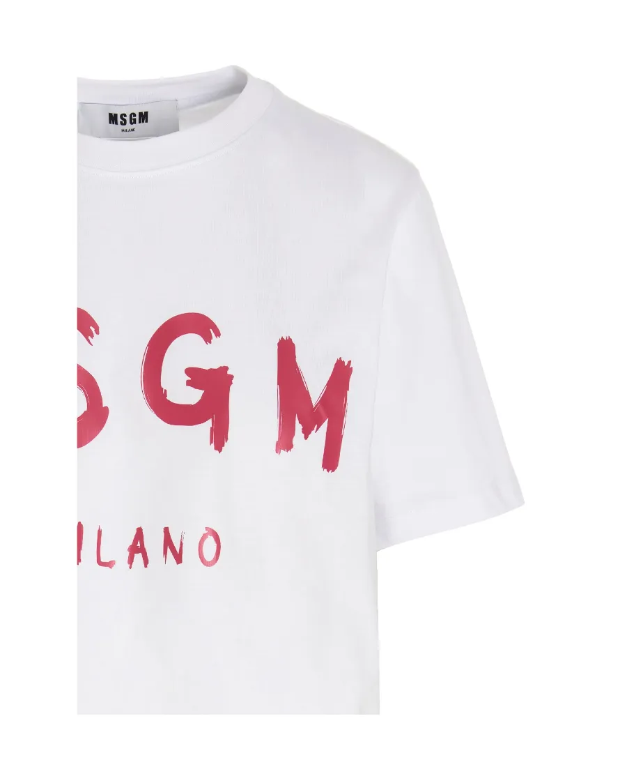 Logo Printed Crewneck T-Shirt