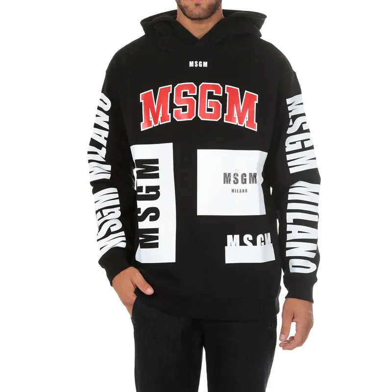 Printed Hooded Hoodie