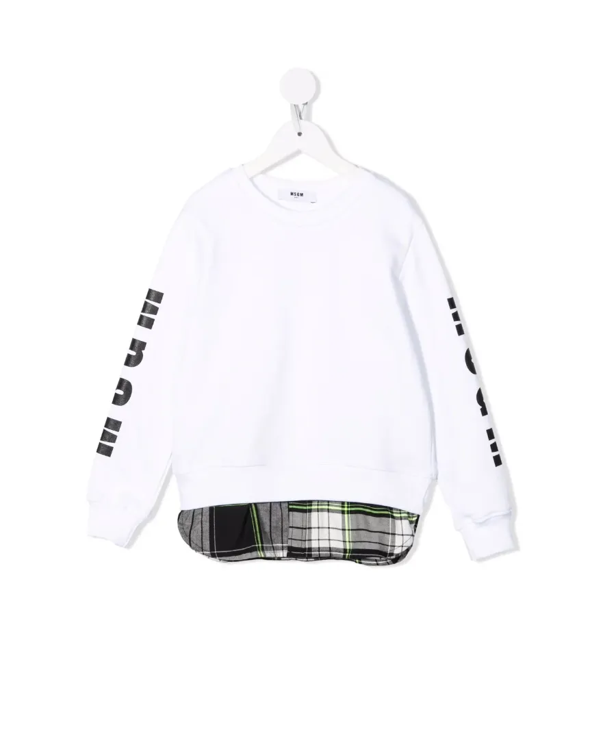 Logo Print Crew Neck Sweatshirt