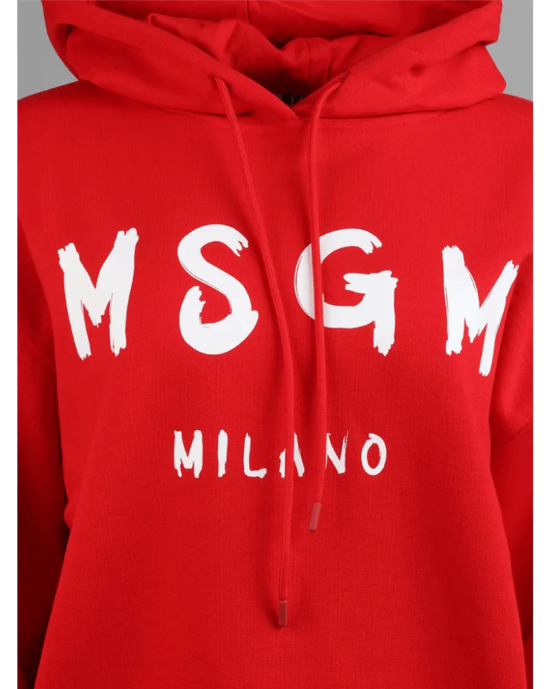 Logo-Print Cotton Hoodie