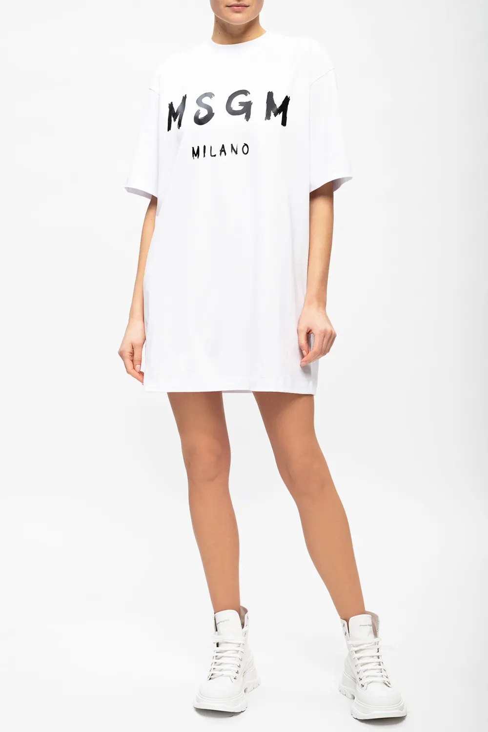 Logo Details T-Shirt Dress