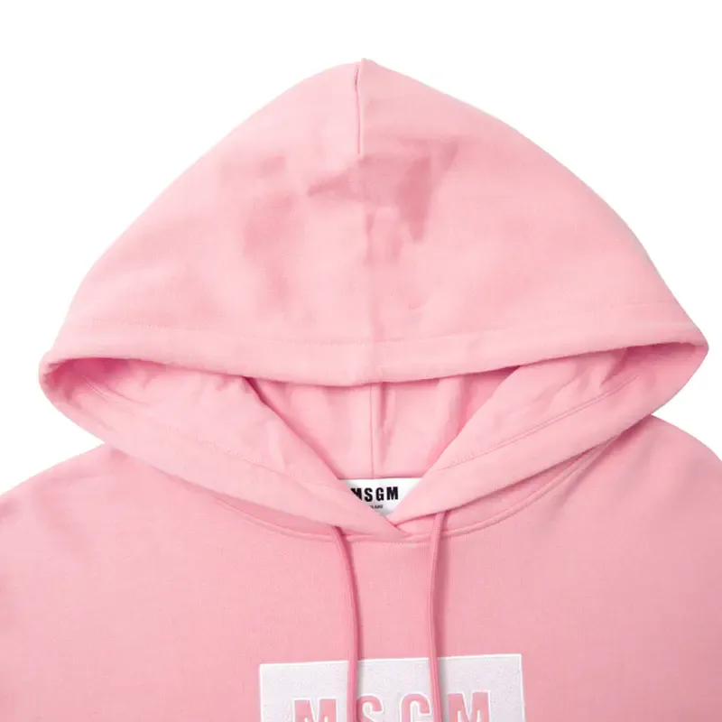 Logo Printed Hooded Sweater