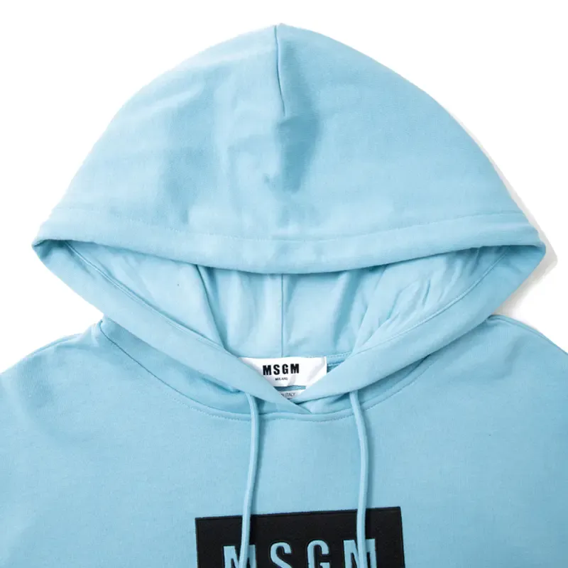 Logo Details Hooded Hoodie