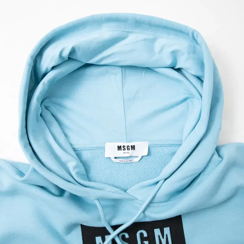 Logo Details Hooded Hoodie