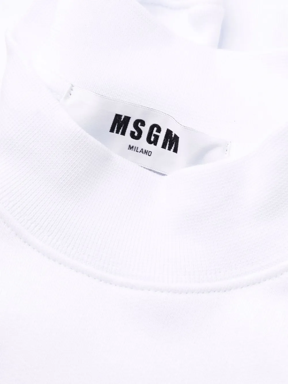 Logo-Print Cotton Jumper Dress