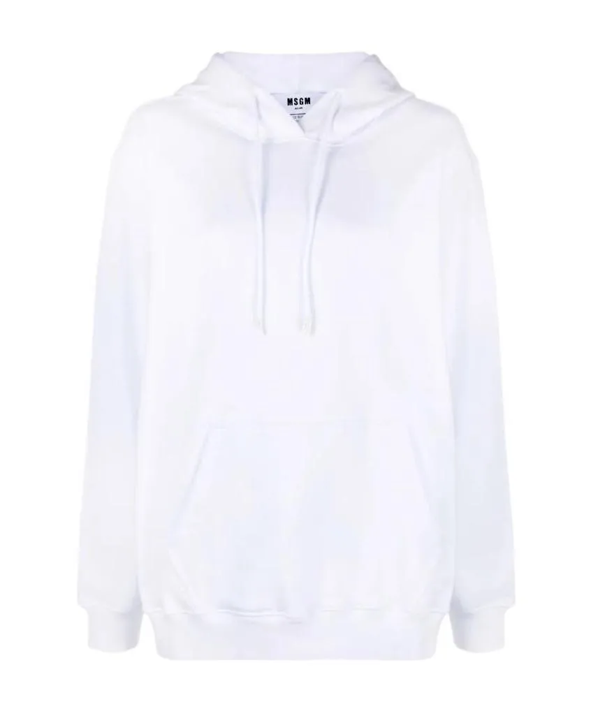 Drawstring Cotton Hoodie