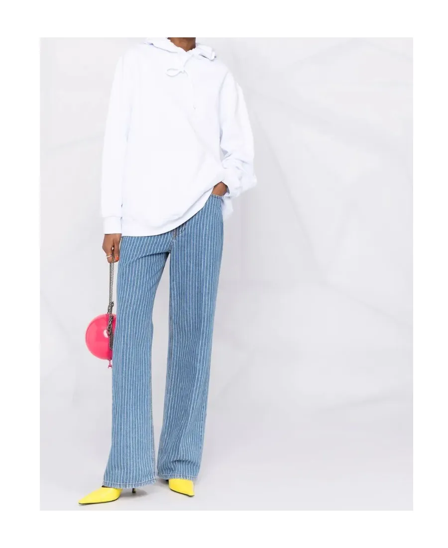 Drawstring Cotton Hoodie