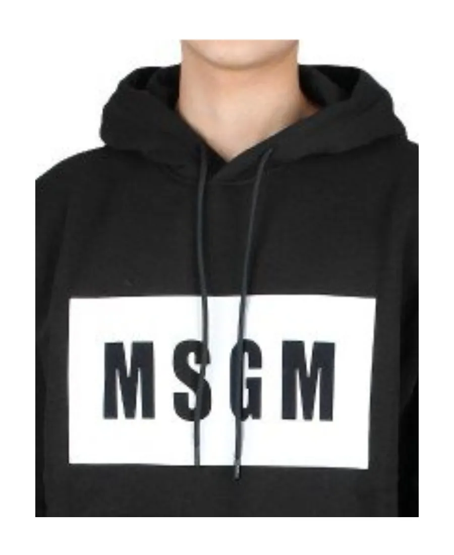 Logo-Printed Drawstring Hoodie