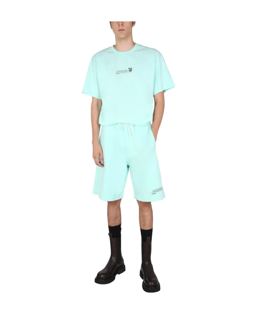 Drawstring Bermuda Shorts