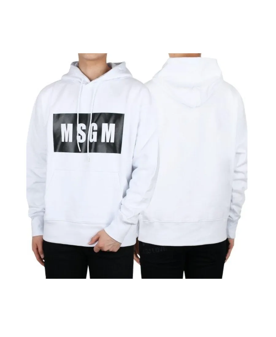 Logo-Print Cotton Hoodie