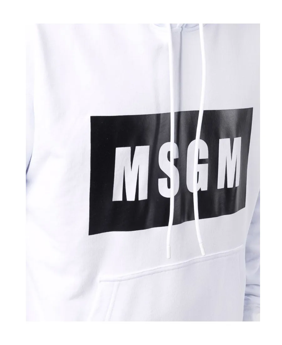 Logo-Print Cotton Hoodie