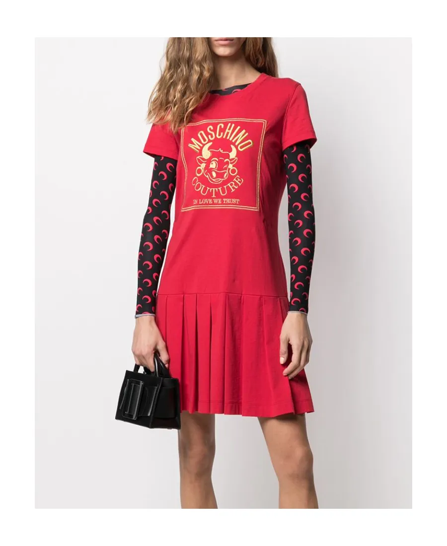 Logo Embroidered T-Shirt Dress