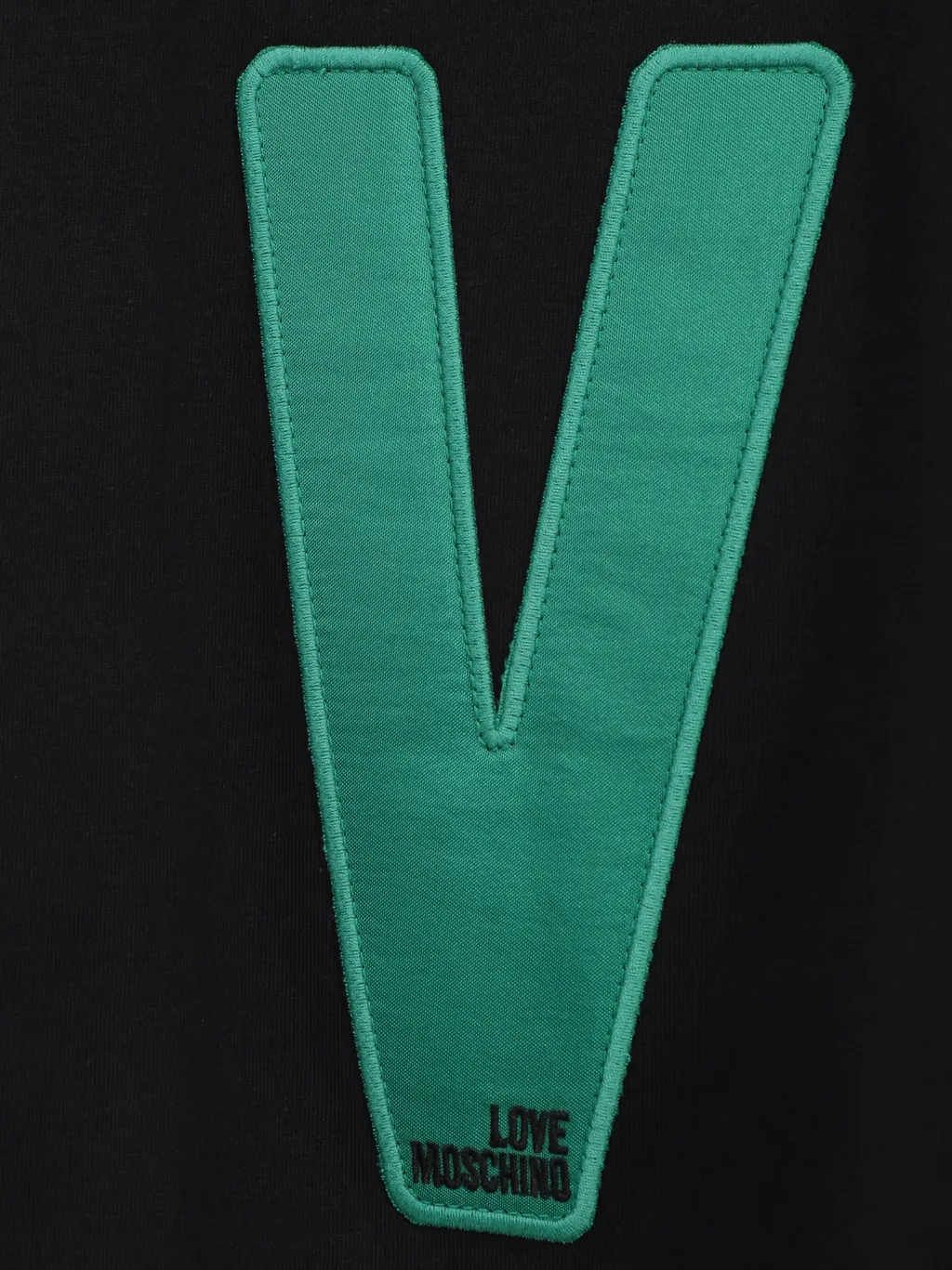 Logo-Patch Crewneck T-Shirt