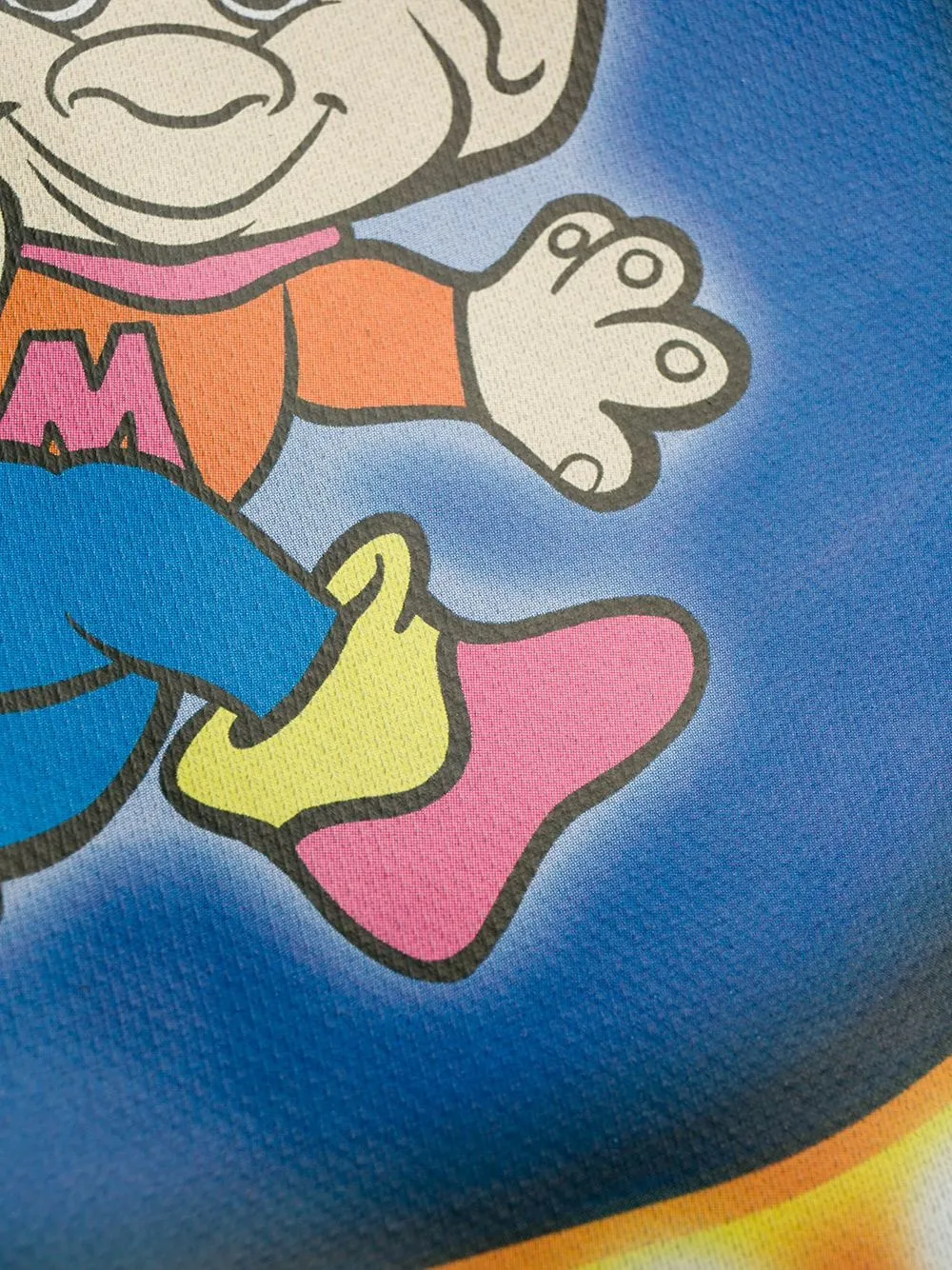 Cartoon Logo Printed Hooded Sweater