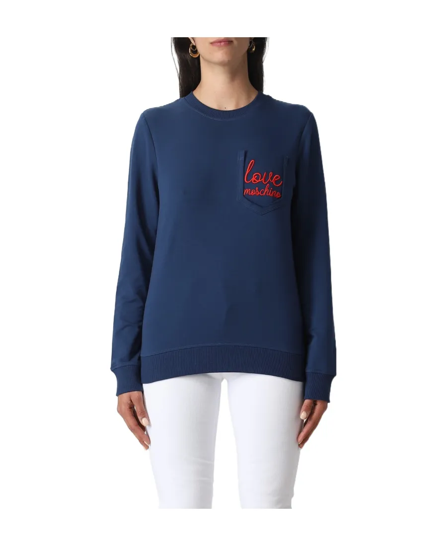 Embroidered-Logo Cotton Sweatshirt