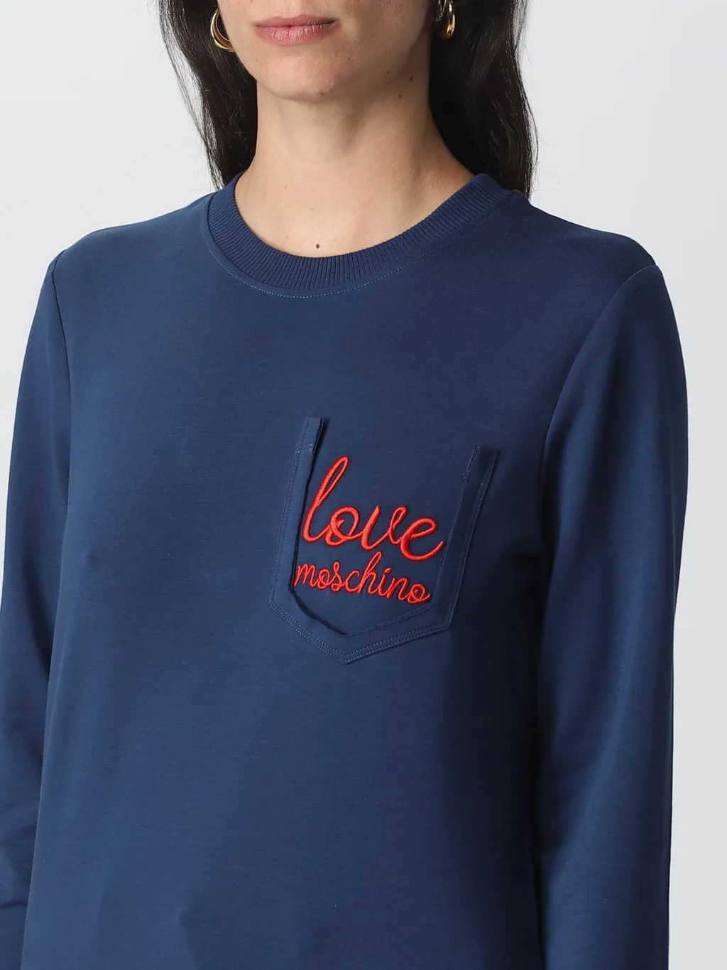 Embroidered-Logo Cotton Sweatshirt