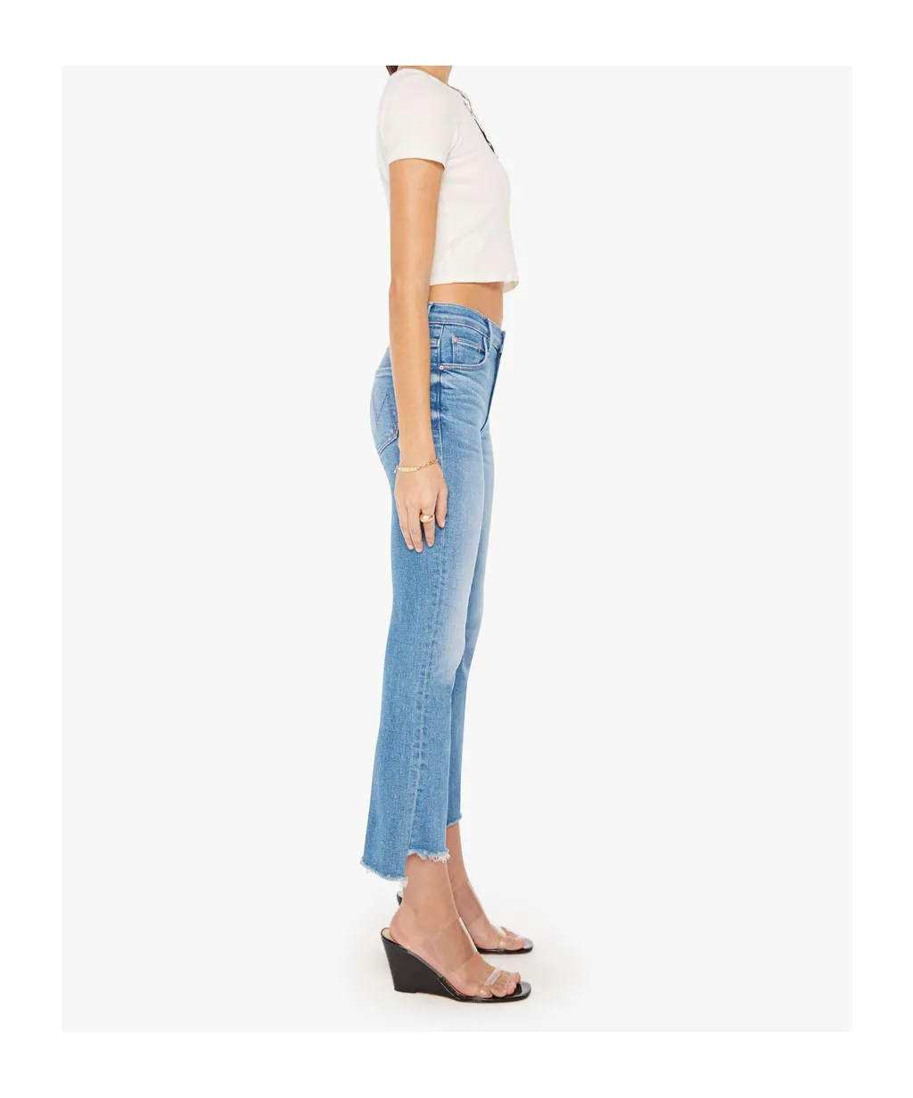 The Insider Crop Step Fray Jeans