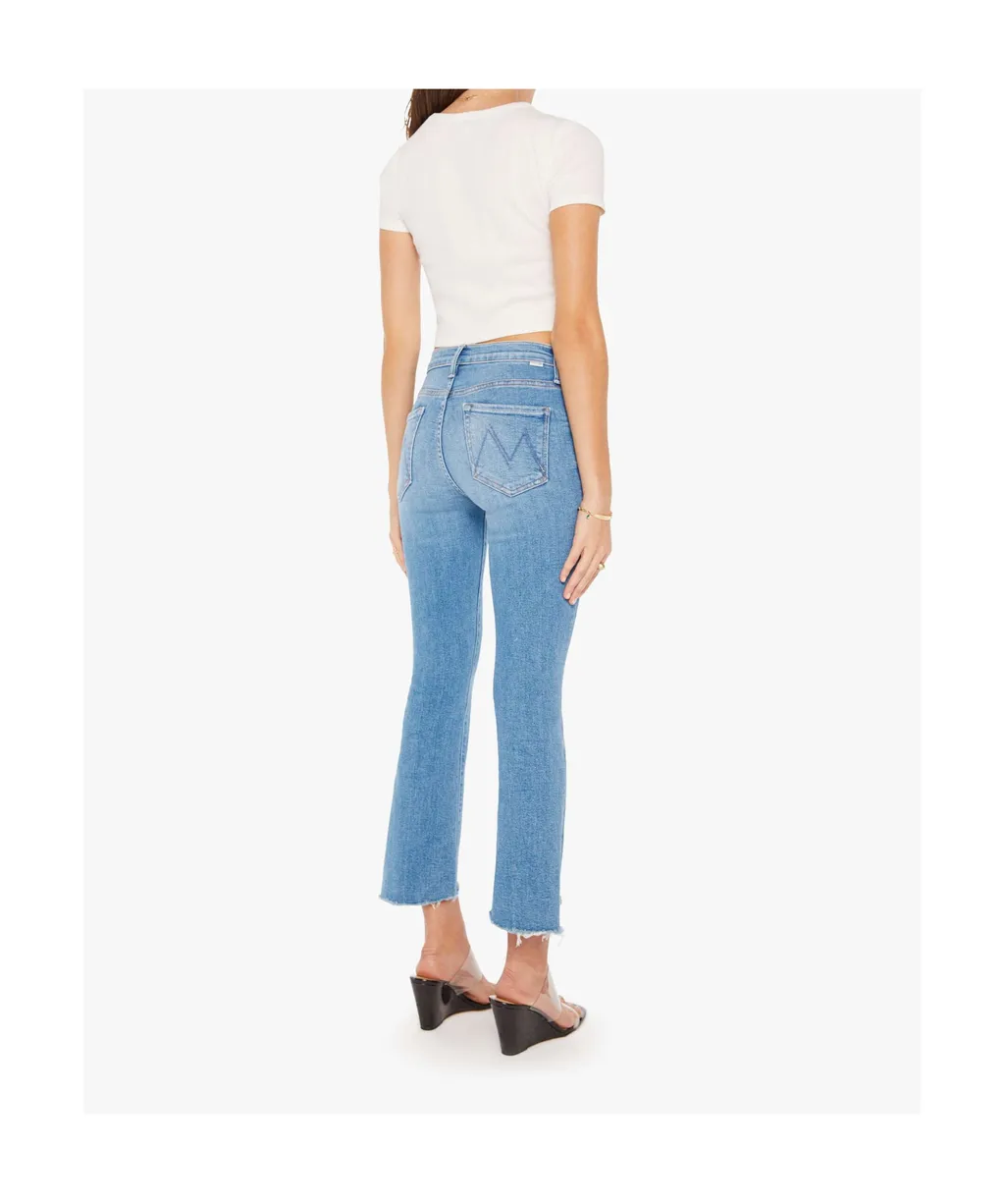 The Insider Crop Step Fray Jeans