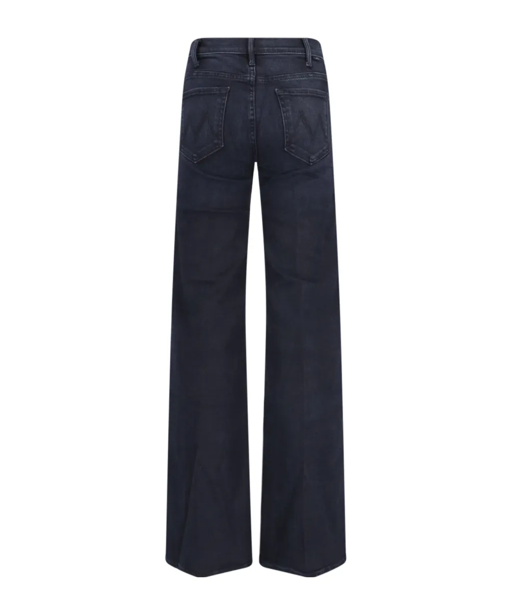 The Hustler Roller Heel Wide-Leg Jeans