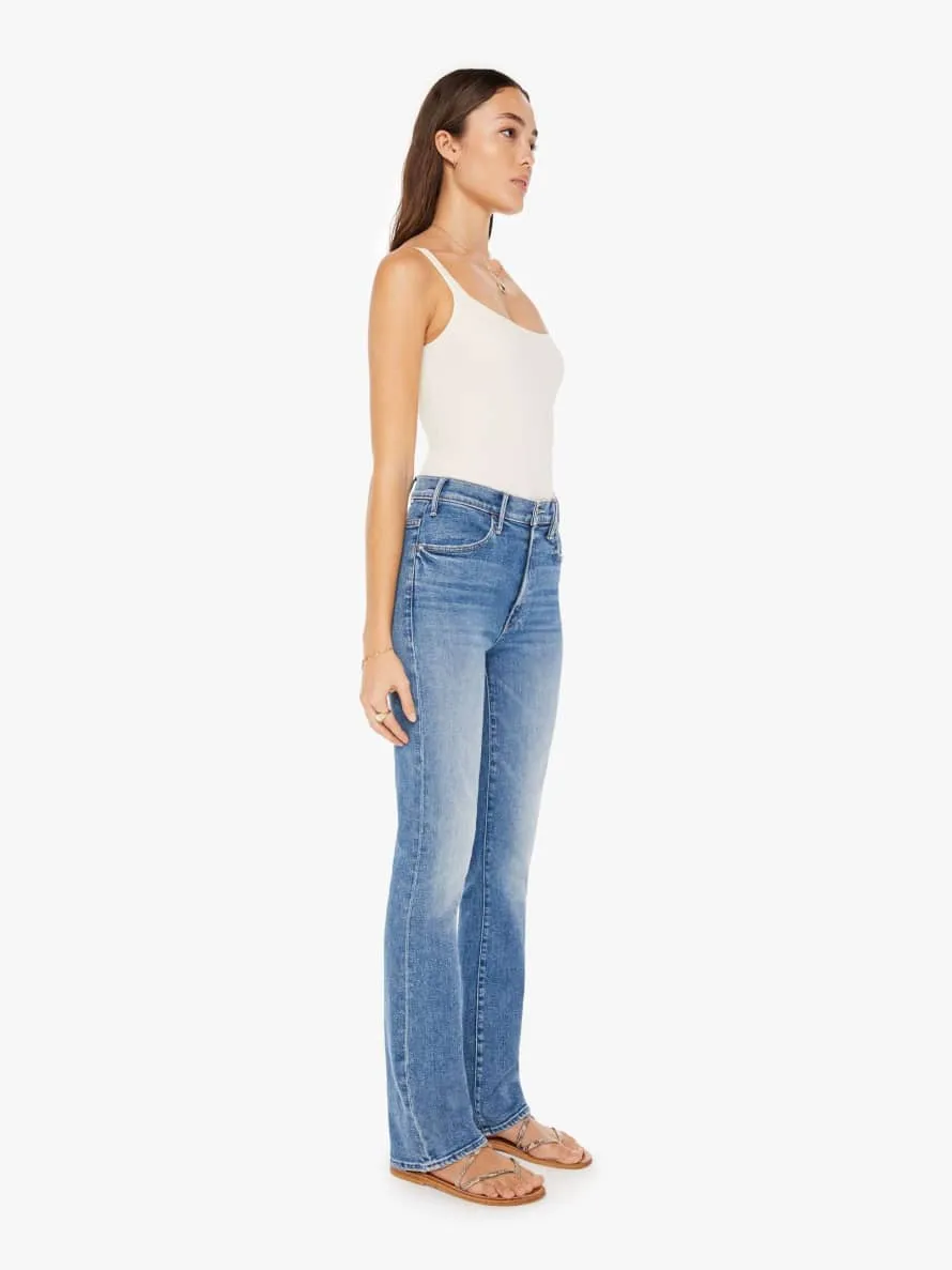 Hustler Sneak High-Rise Tapered Jeans