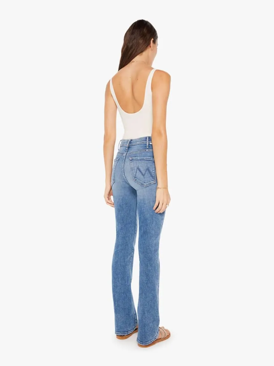 Hustler Sneak High-Rise Tapered Jeans