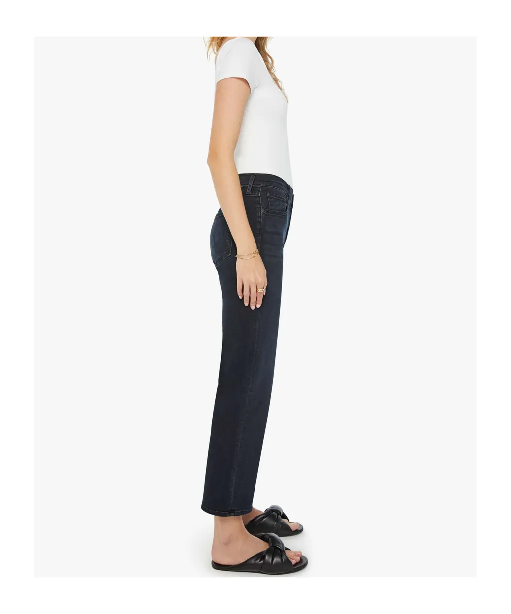 Straight Leg Cropped Jeans