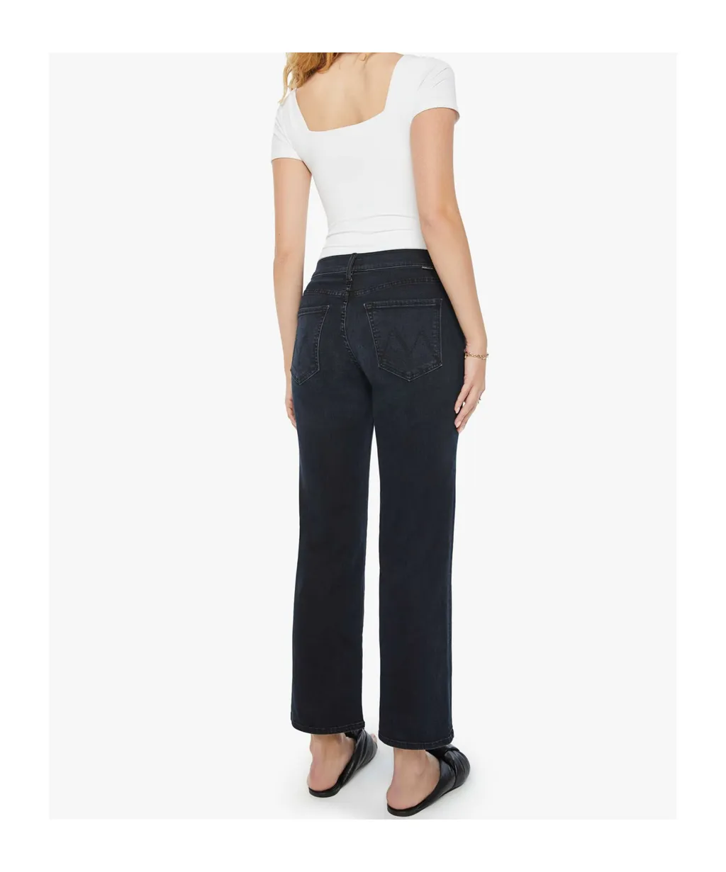 Straight Leg Cropped Jeans