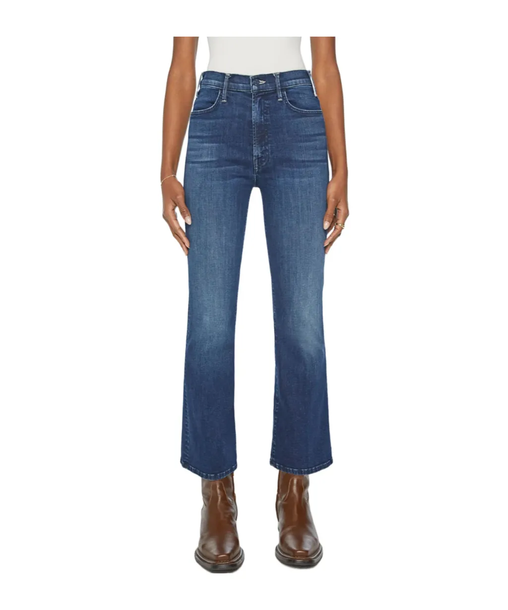 The Hustler Cropped Flared Jeans