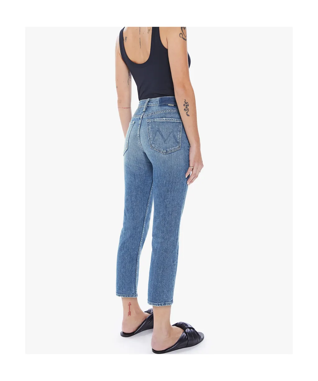 High-Rise Straight Leg Jeans