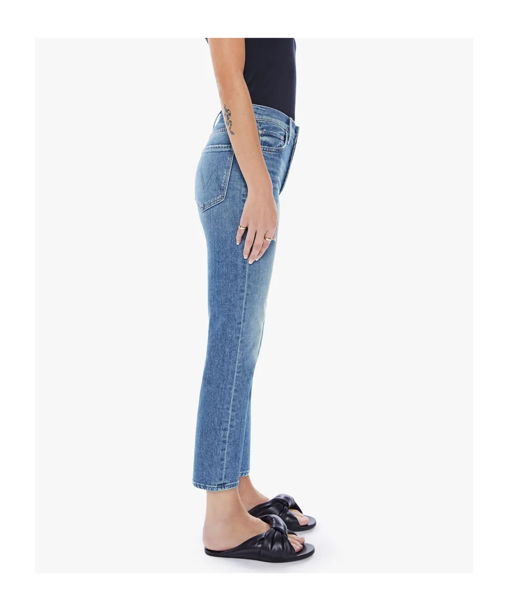 High-Rise Straight Leg Jeans