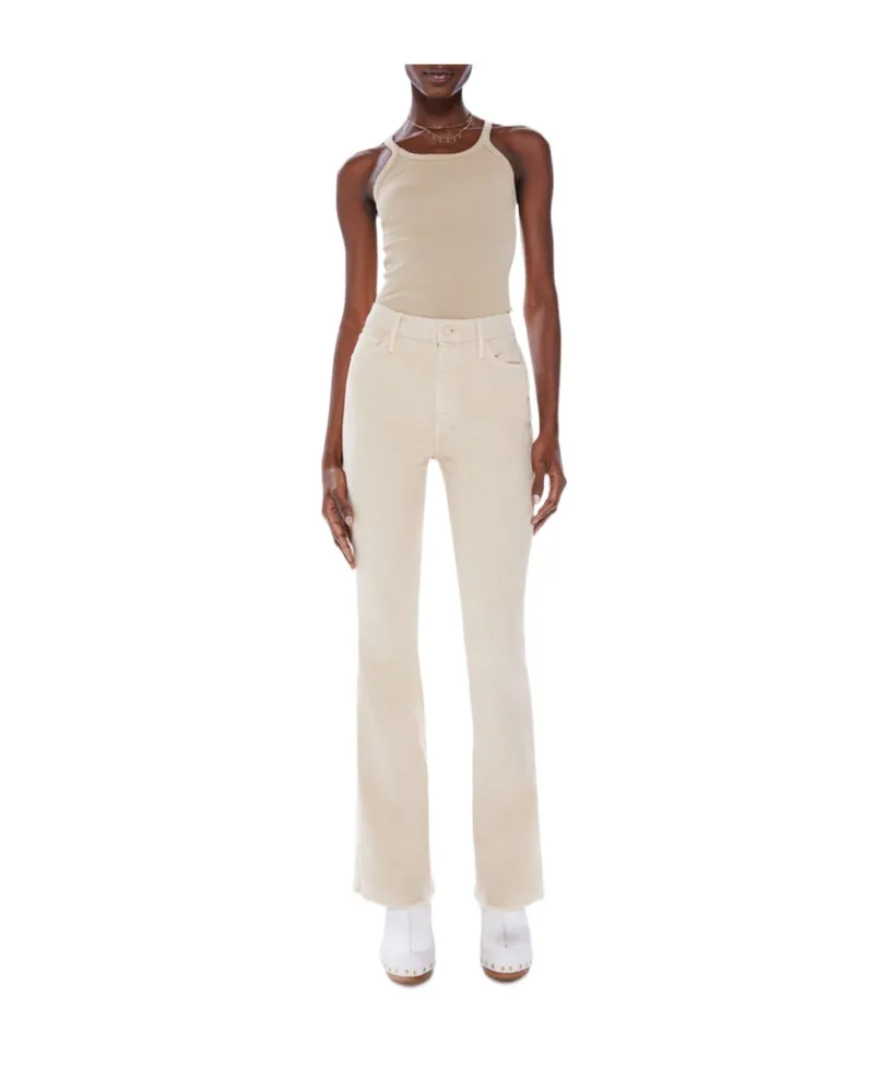 The Weekender Mid-Rise Flared-Leg Jeans